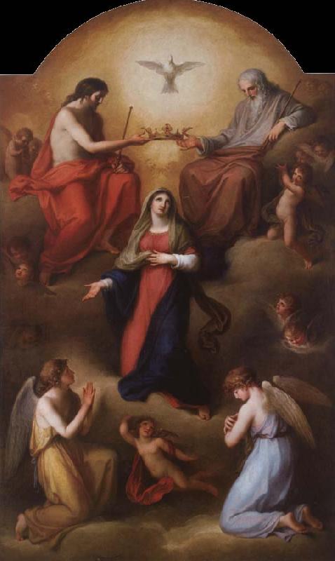 Angelika Kauffmann Die Kronung Mariens durch die Heiligste Dreifaltigkeit oil painting picture